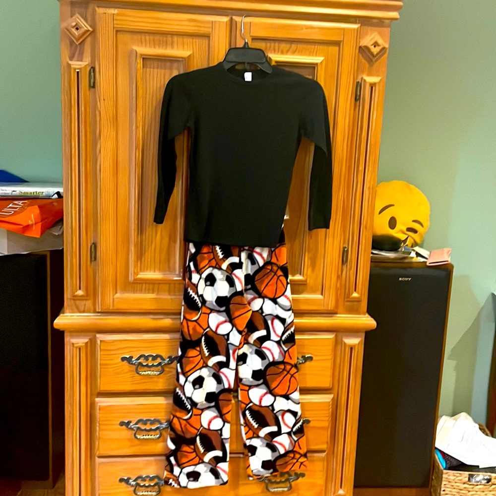 Boys cozy pajamas,  sport theme